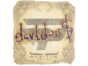Sticker | dav1deuS | Austin 2025