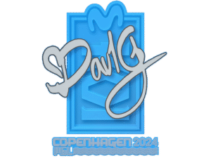 Sticker | dav1g | Copenhagen 2024