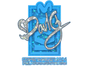 Sticker | dav1g (Glitter) | Copenhagen 2024