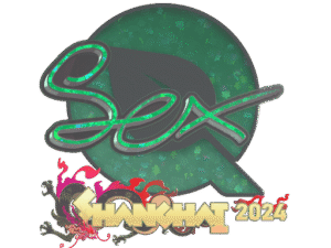 Sticker | dexter (Glitter) | Shanghai 2024