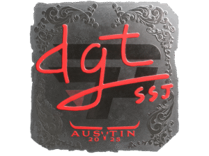 Sticker | dgt (Foil) | Austin 2025