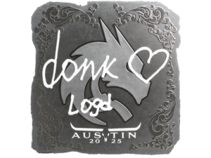 Sticker | donk (Foil) | Austin 2025