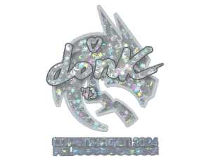 Sticker | donk (Glitter) | Copenhagen 2024