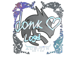 Sticker | donk (Holo) | Austin 2025