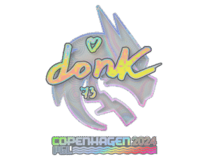 Sticker | donk (Holo) | Copenhagen 2024