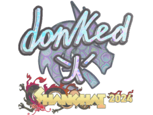 Sticker | donk (Holo) | Shanghai 2024