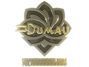 Sticker | dumau (Gold) | Copenhagen 2024