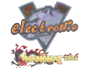 Sticker | electronic (Holo) | Shanghai 2024