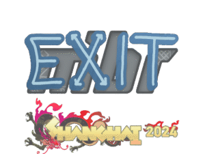 Sticker | exit | Shanghai 2024