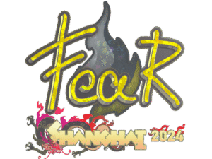 Sticker | fEAR (Glitter) | Shanghai 2024