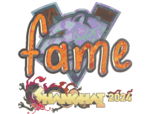 Sticker | fame (Holo) | Shanghai 2024