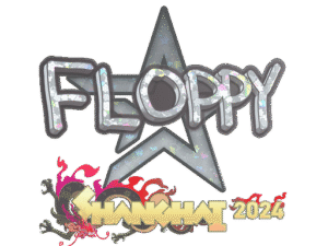 Sticker | floppy (Glitter) | Shanghai 2024