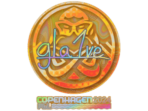 Sticker | gla1ve (Holo) | Copenhagen 2024
