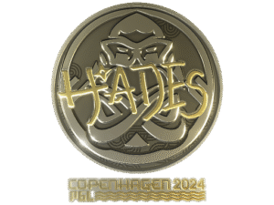 Sticker | hades (Gold) | Copenhagen 2024