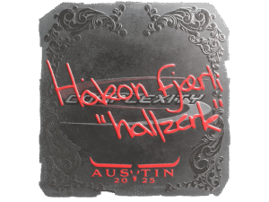 Sticker | hallzerk (Foil) | Austin 2025
