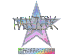 Sticker | hallzerk (Holo) | Copenhagen 2024