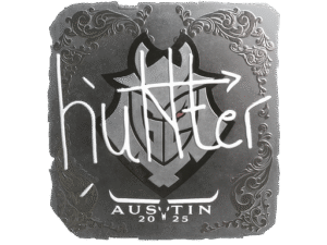 Sticker | huNter- (Foil) | Austin 2025