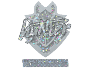 Sticker | huNter- (Glitter) | Copenhagen 2024