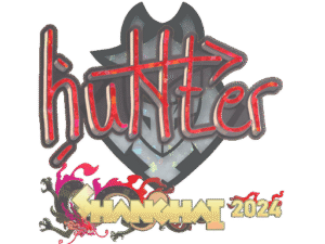 Sticker | huNter- (Glitter) | Shanghai 2024