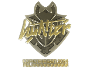 Sticker | huNter- (Gold) | Copenhagen 2024