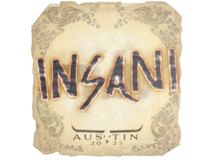 Sticker | insani | Austin 2025