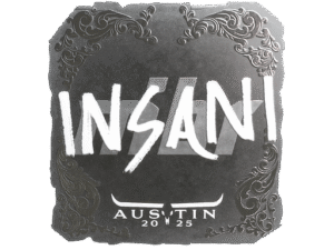 Sticker | insani (Foil) | Austin 2025