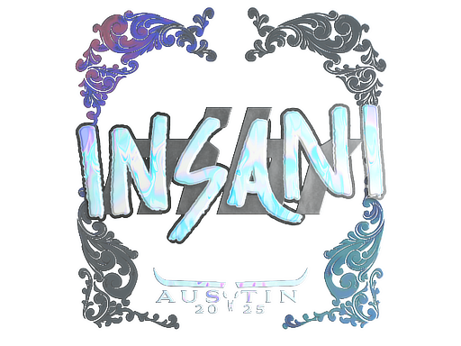 Sticker | insani (Holo) | Austin 2025