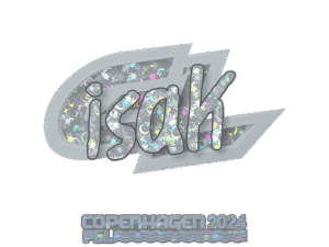 Sticker | isak (Glitter) | Copenhagen 2024