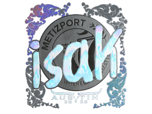 Sticker | isak (Holo) | Austin 2025