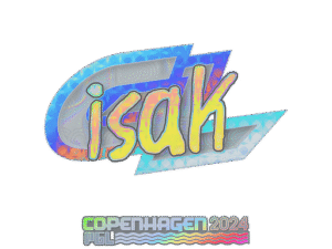 Sticker | isak (Holo) | Copenhagen 2024