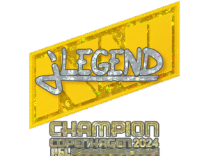 Sticker | jL (Glitter, Champion) | Copenhagen 2024