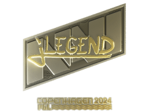 Sticker | jL (Gold) | Copenhagen 2024