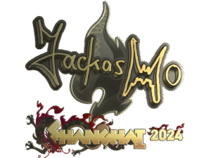 Sticker | jackasmo (Gold) | Shanghai 2024