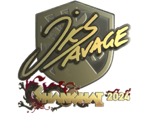 Sticker | jks (Gold) | Shanghai 2024