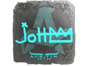 Sticker | jottAAA (Foil) | Austin 2025