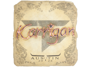 Sticker | karrigan | Austin 2025
