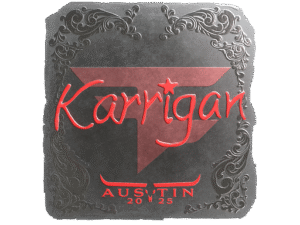 Sticker | karrigan (Foil) | Austin 2025