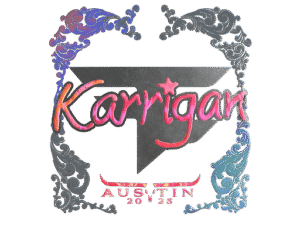 Sticker | karrigan (Holo) | Austin 2025