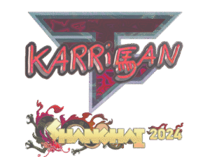 Sticker | karrigan (Holo) | Shanghai 2024