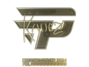 Sticker | kauez (Gold) | Copenhagen 2024
