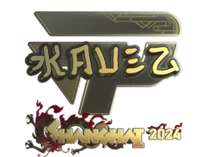 Sticker | kauez (Gold) | Shanghai 2024