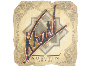 Sticker | khaN | Austin 2025