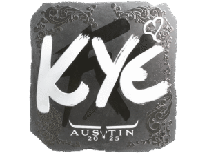 Sticker | kye (Foil) | Austin 2025