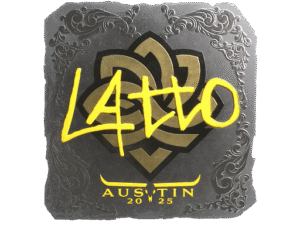 Sticker | latto (Foil) | Austin 2025