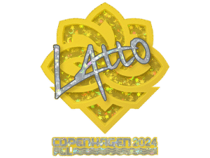 Sticker | latto (Glitter) | Copenhagen 2024