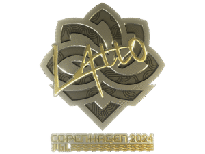 Sticker | latto (Gold) | Copenhagen 2024
