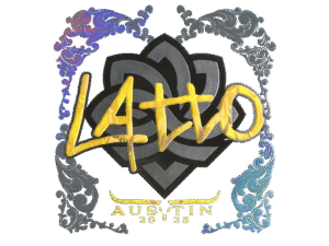 Sticker | latto (Holo) | Austin 2025