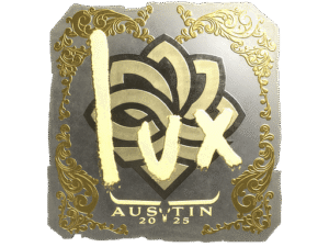 Sticker | lux (Gold) | Austin 2025
