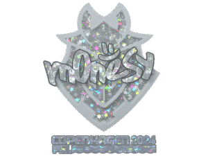 Sticker | m0NESY (Glitter) | Copenhagen 2024