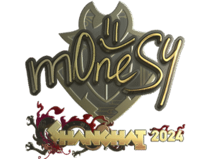 Sticker | m0NESY (Gold) | Shanghai 2024